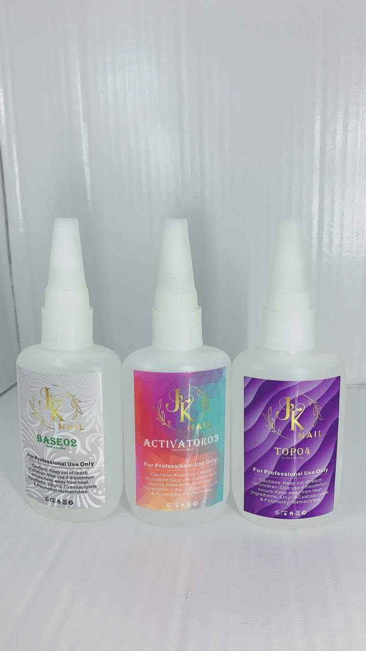 Dip Refill Top #04,Base #02, Activator#03 (2 oz)