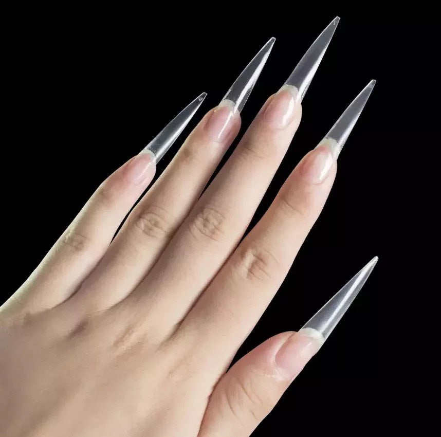 Nail Tip Long More Stiletto 500pc/bag & Refill