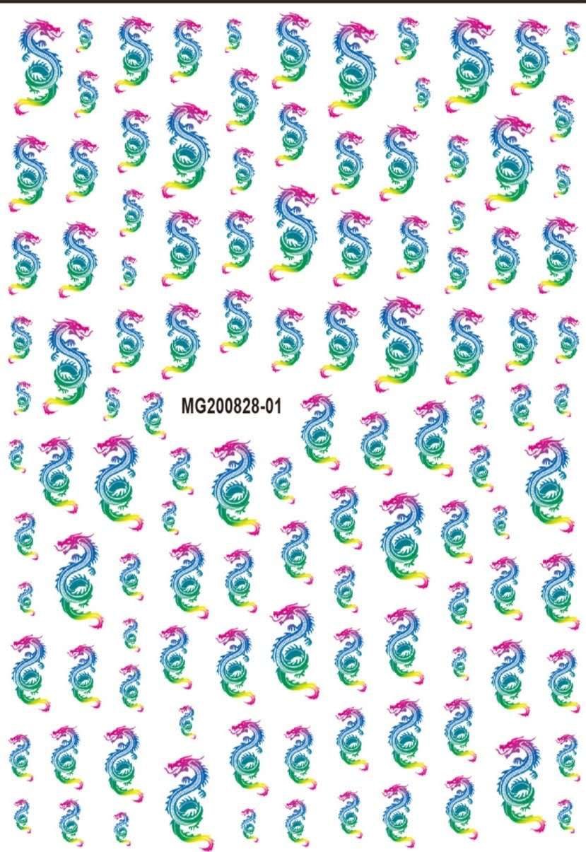 Sticker Dragon 1pcs | T231