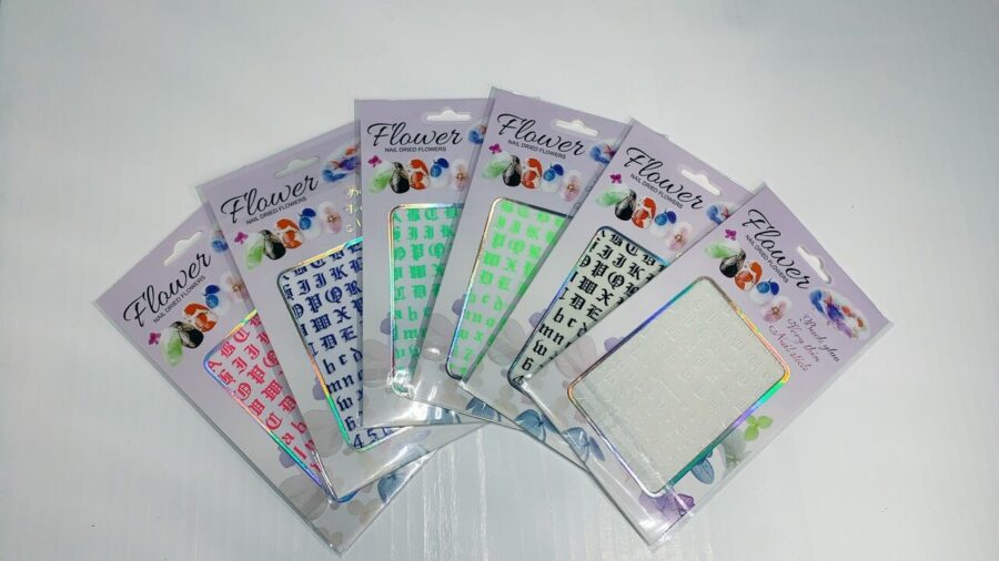 Sticker Letter (Full 6 colors)