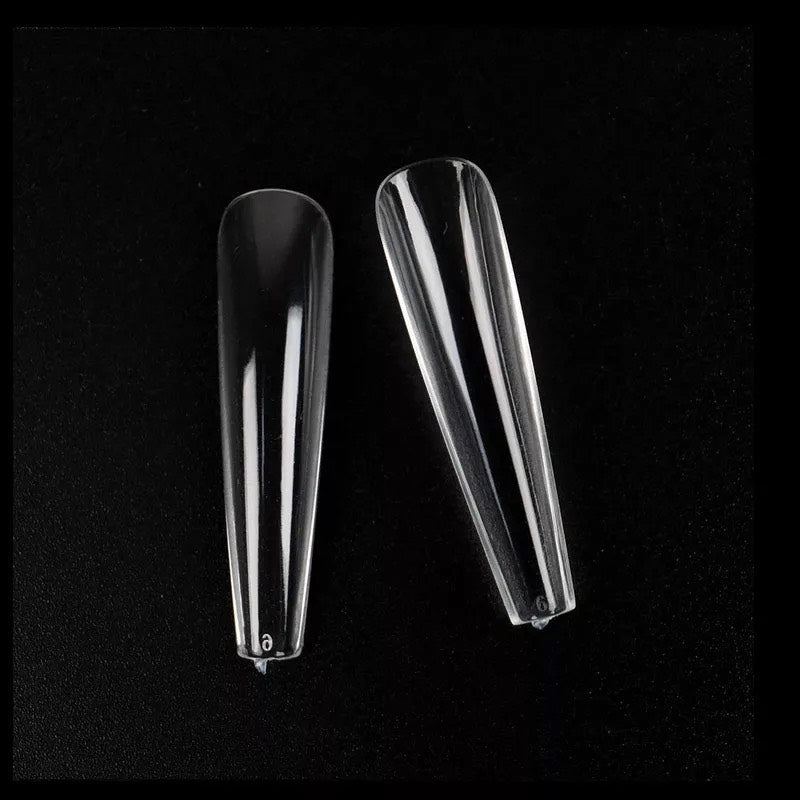 Nail Tip Press on XL Long Coffin Tips 600pc/bag (Móng Úp Coffin Loại Dài)