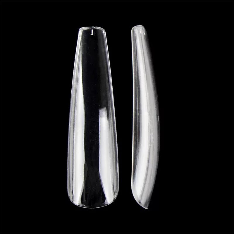 Nail Tip Press on XL Long Coffin Tips 600pc/bag (Móng Úp Coffin Loại Dài)