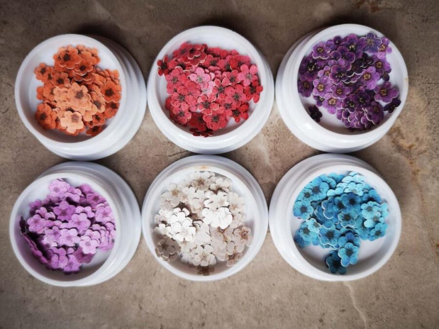 Flowers Nail Art (12 color)
