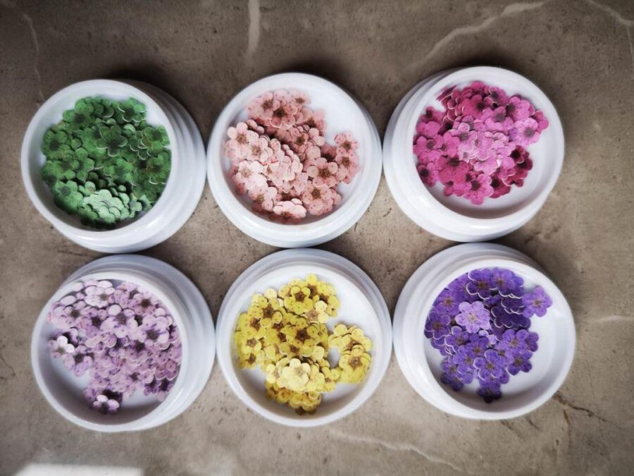 Flowers Nail Art (12 color)