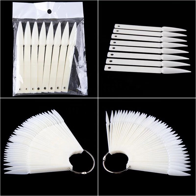 Nail Tip Fro Polish Color 40pcs | Stiletto