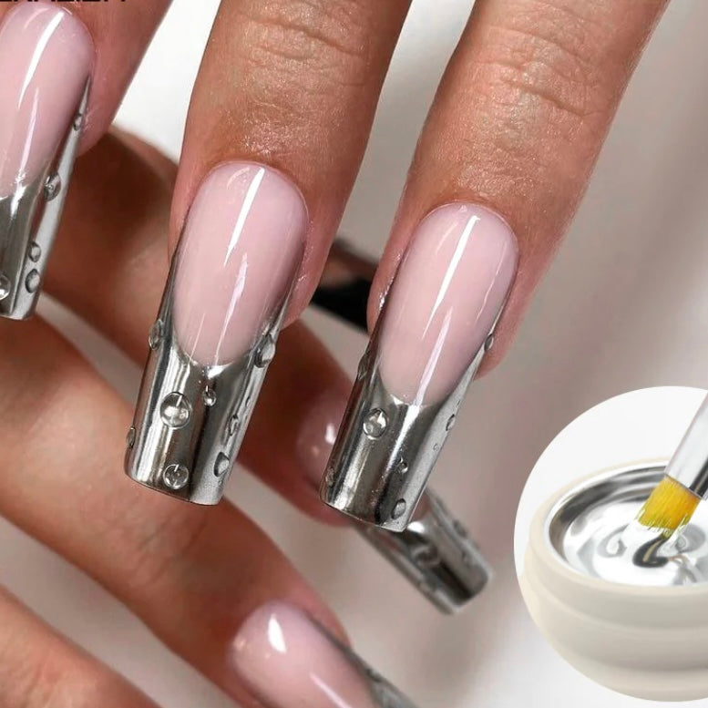 Metallic Painting Gel (silver mirror chrome)