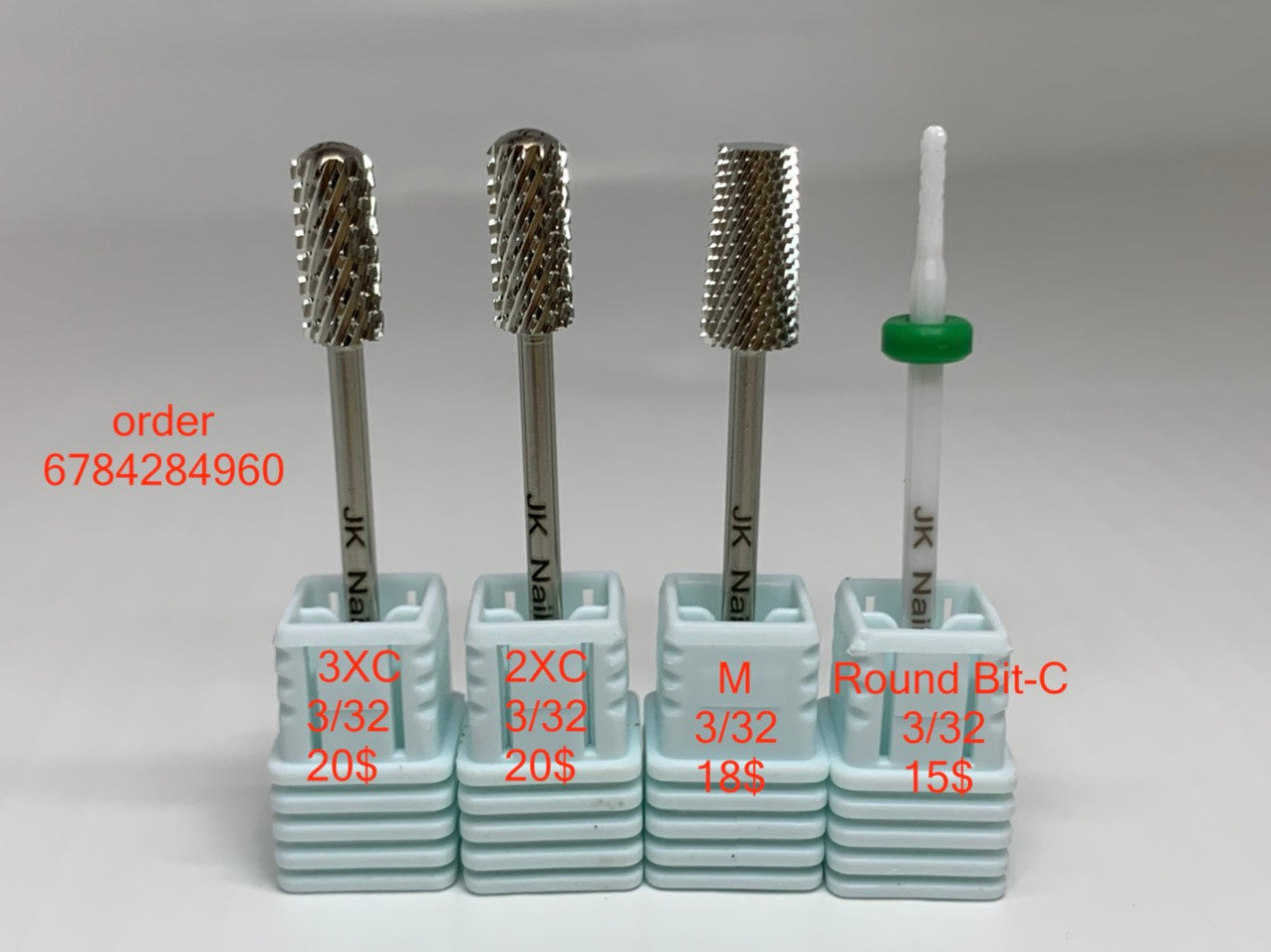 Drill Bit 4pc 3XC, 2XC, M, Bit-C