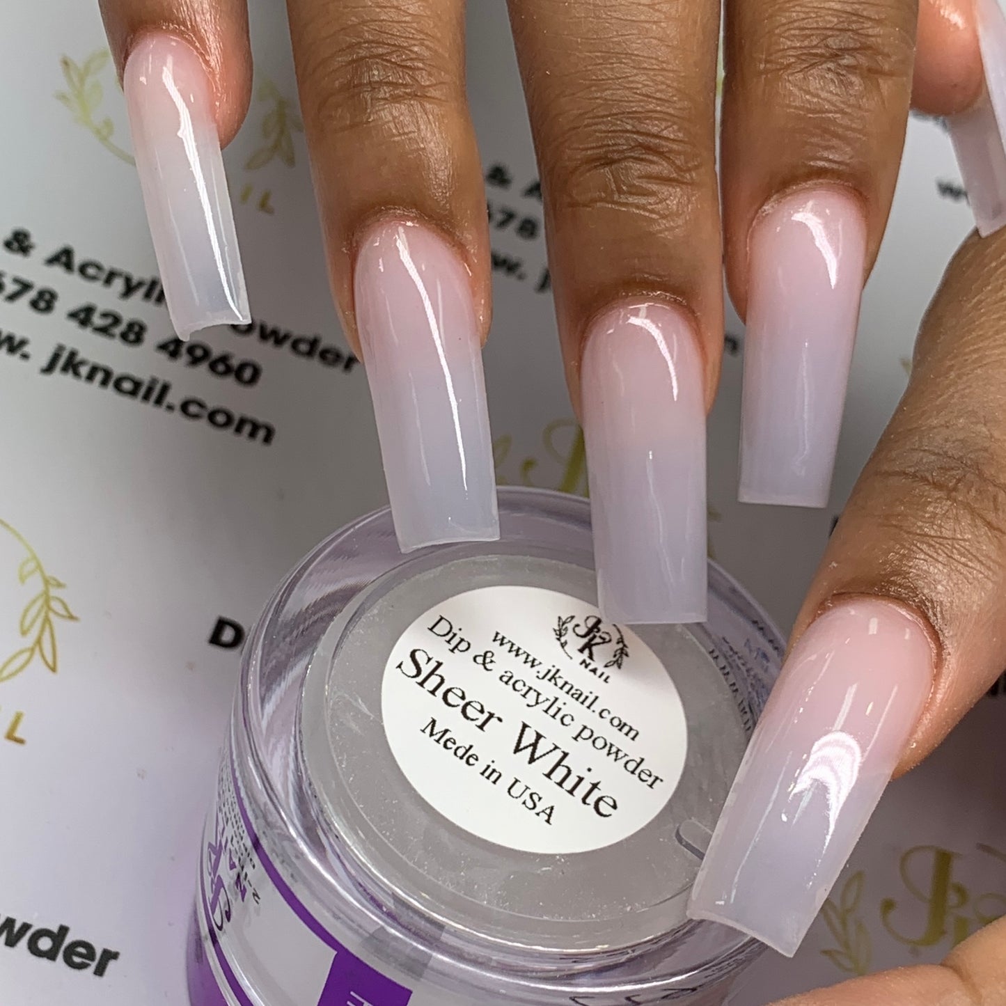 Sheer White (20oz) & (2oz)