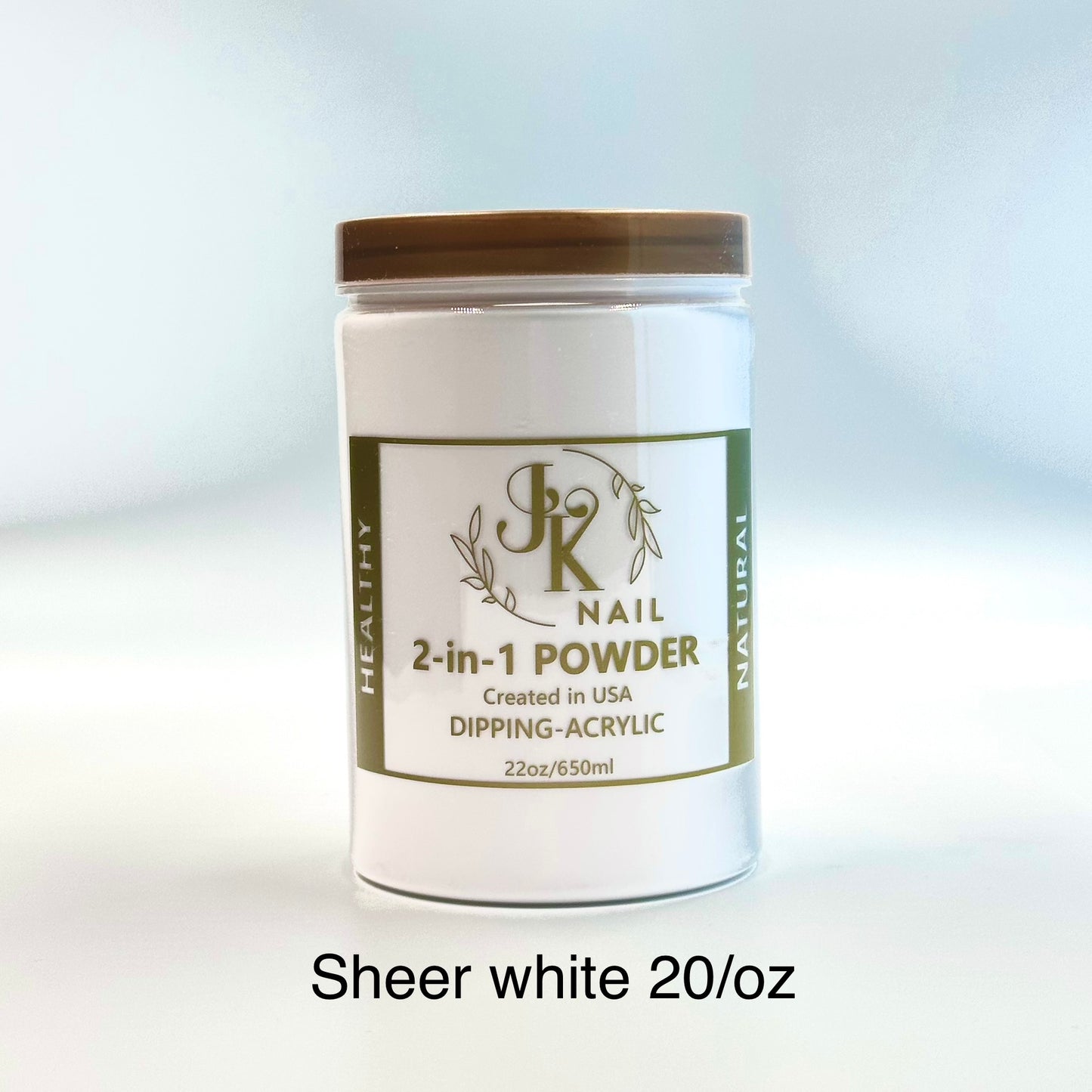 Sheer White (20oz) & (2oz)