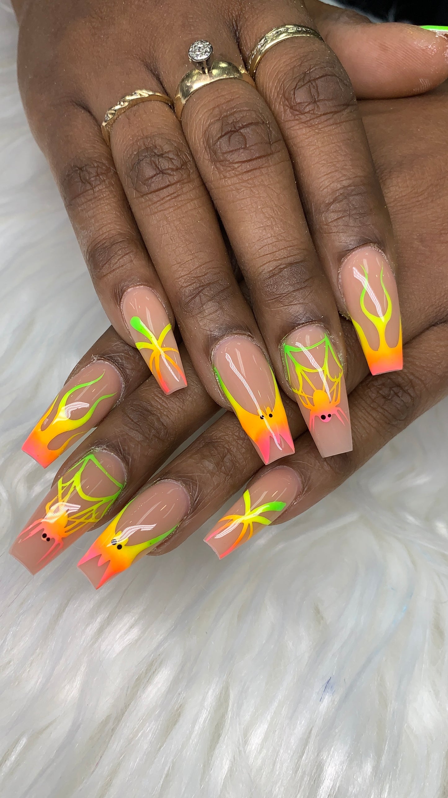 Neon Pigment Nail Powder (12 color)