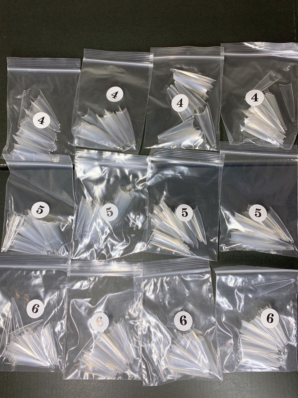 Nail Tip Long More Stiletto 500pc/bag & Refill