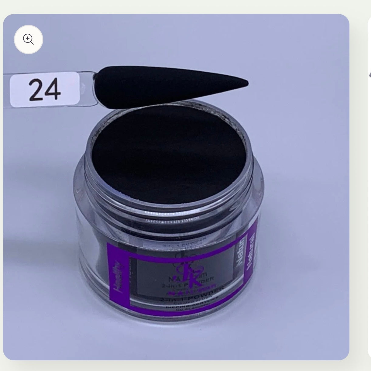 Black powder Dip & Acrylic (16oz) & (2oz)