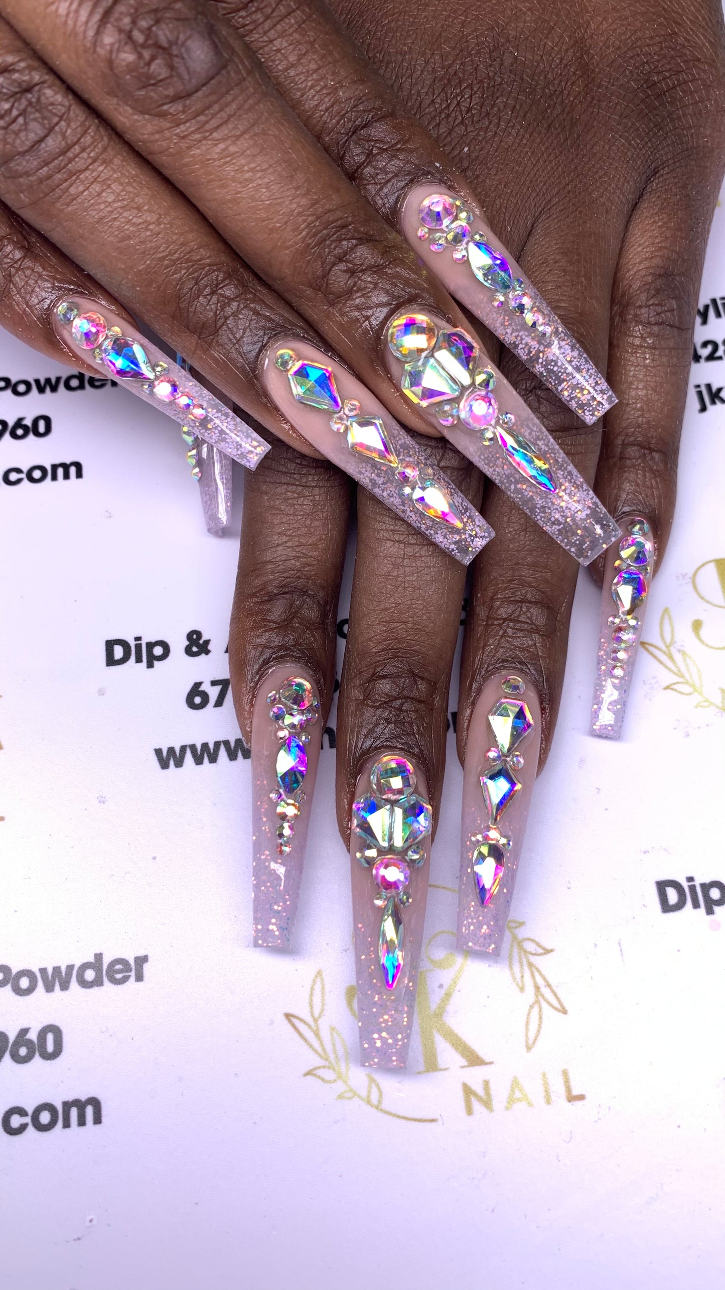 Diamond Rhinestone - Crystal Glass | FREE DIAMOND GEL + DIAMOND PEN + GEL BRUSH