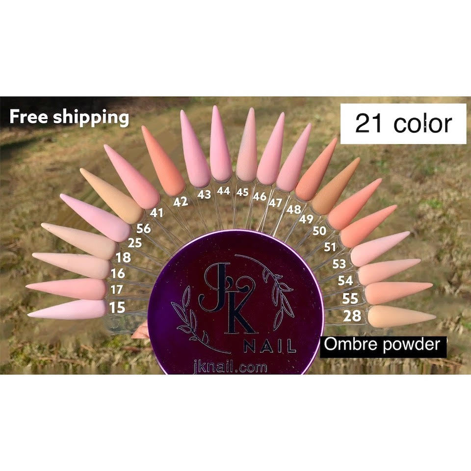 Acrylic & Dip ombre Powder (16 oz)Full Set 21 color