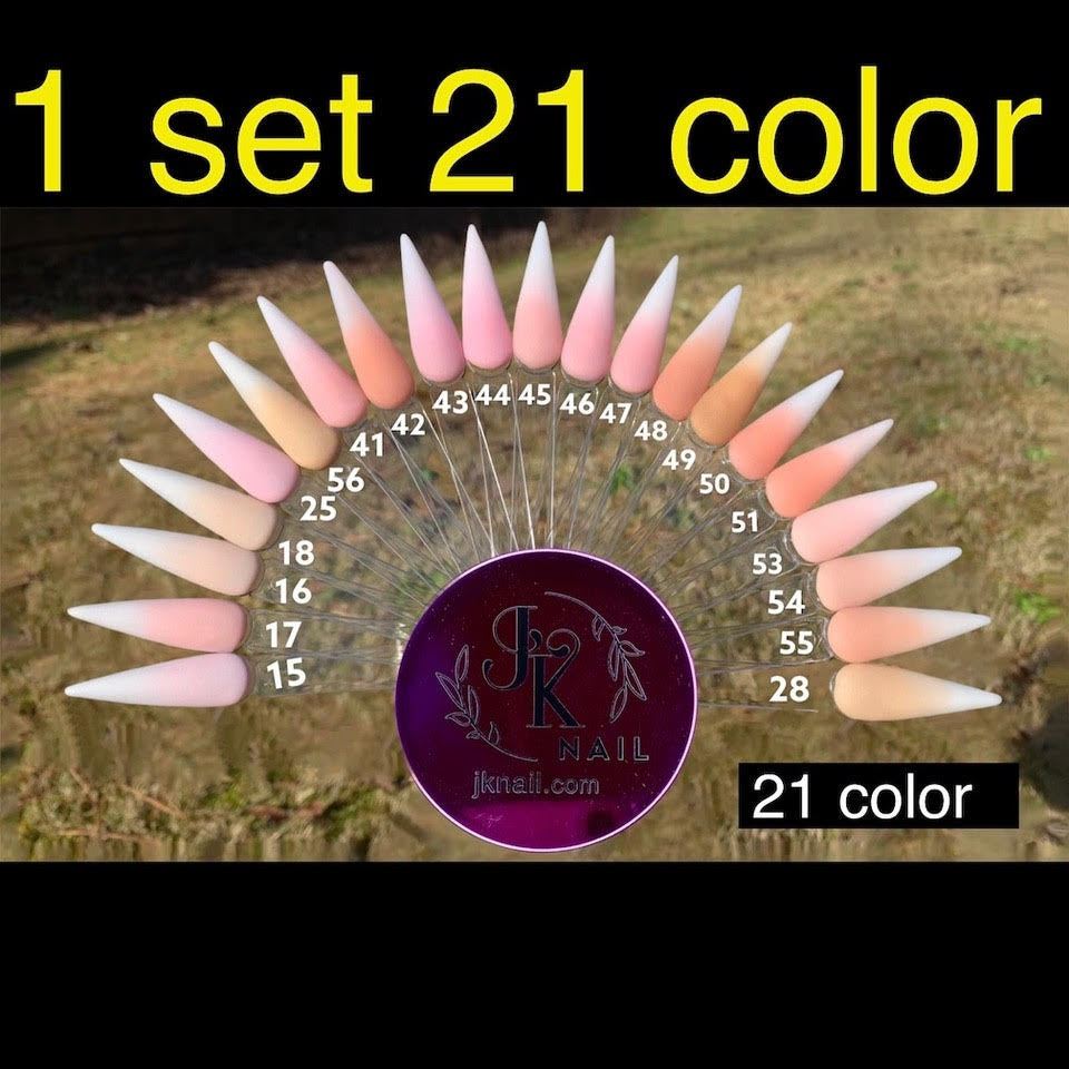 Acrylic & Dip ombre Powder (16 oz)Full Set 21 color