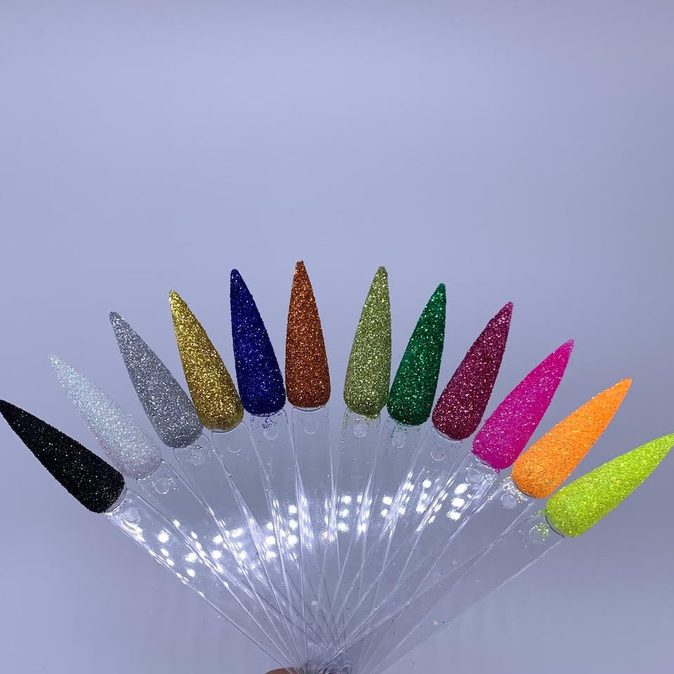 Glitter Powder (1 oz)/ Full Set 12 color