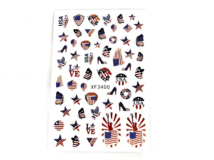 Sticker Set July 4th Design (Full 6 styles)