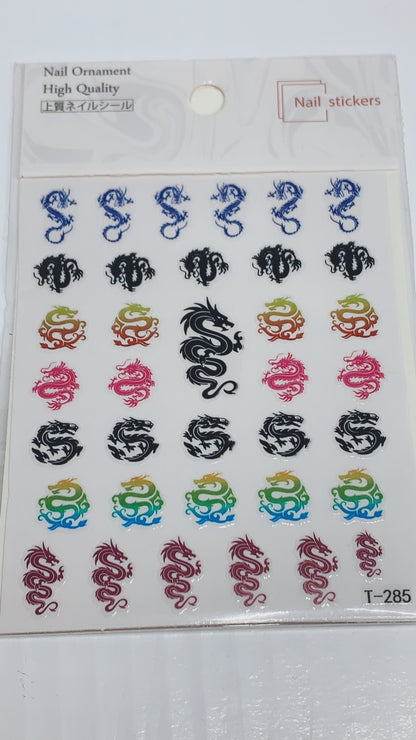 Sticker Dragon 1pcs| T285