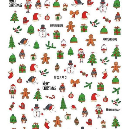 Sticker Christmas Time (1 Set)