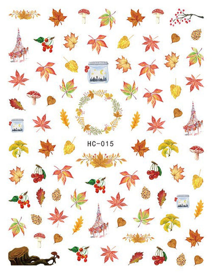 Sticker Autumn Set 2 pcs| 02