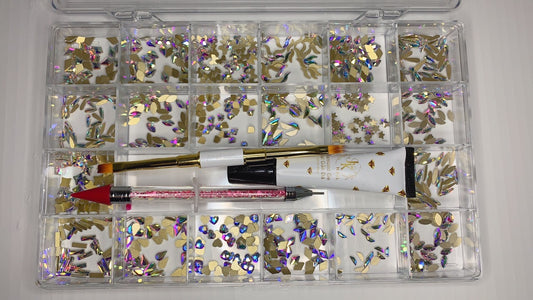 Diamond Box (1040 pcs) | FREE DIAMOND GEL + DIAMOND PEN + GEL BRUSH