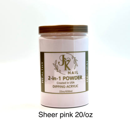 Sheer Pink (20oz) & (2oz)
