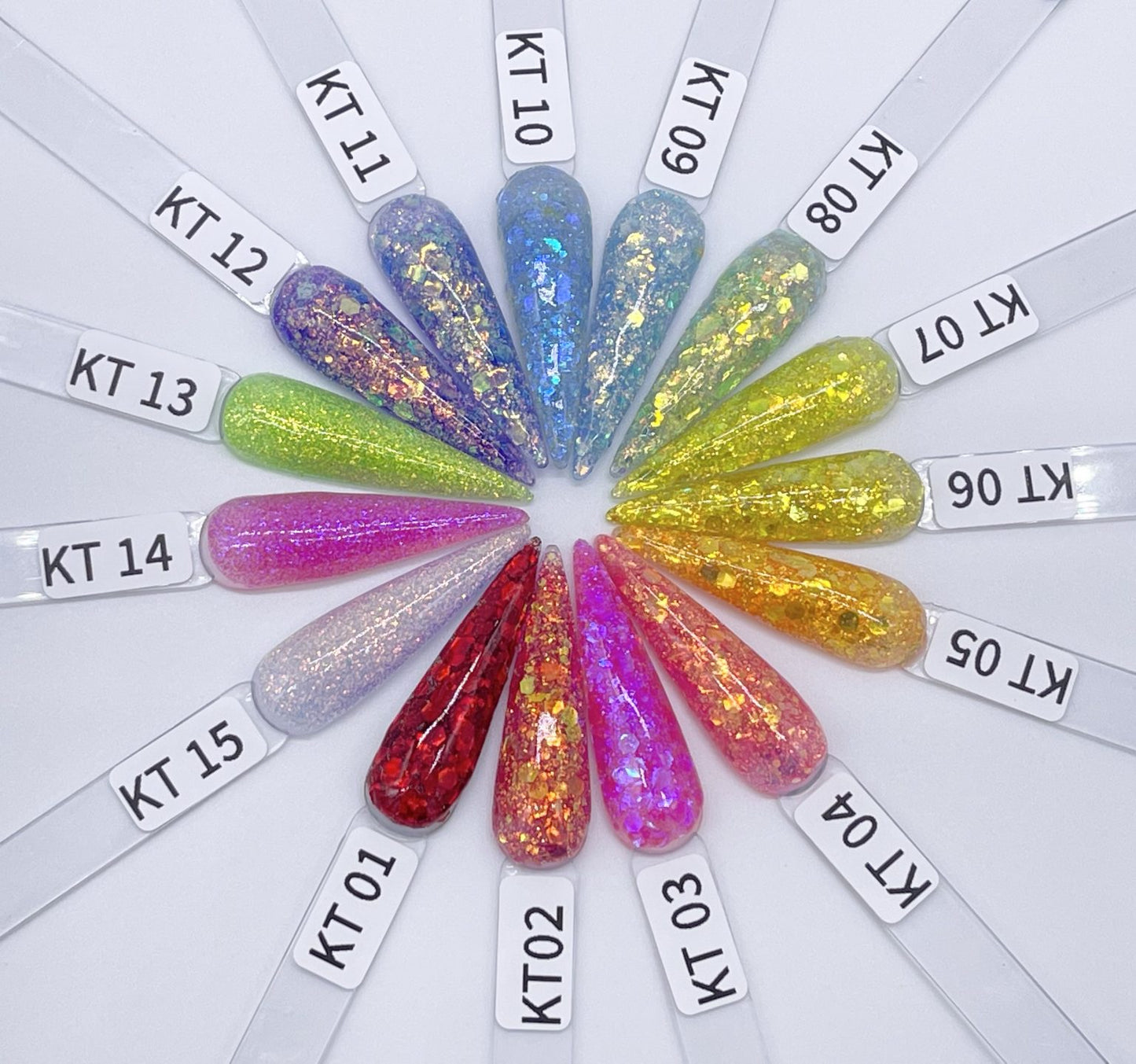 Glitter Collection KT 2oz | FULL Set 15 COLORS